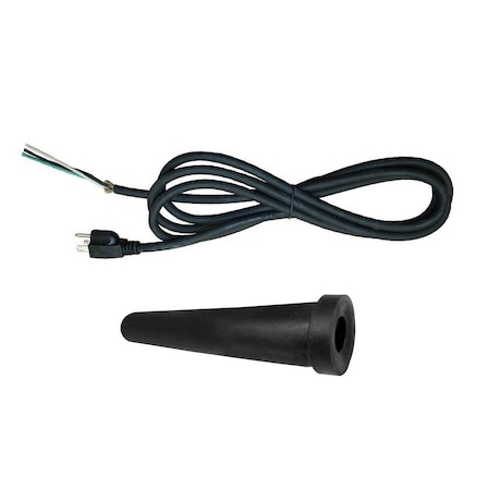 Superior Electric 16 Gauge 3 Wire 9 ft. Replacement Power Tool Cord with Strain Relief & Cord Protector (Boot B) EC163-BB